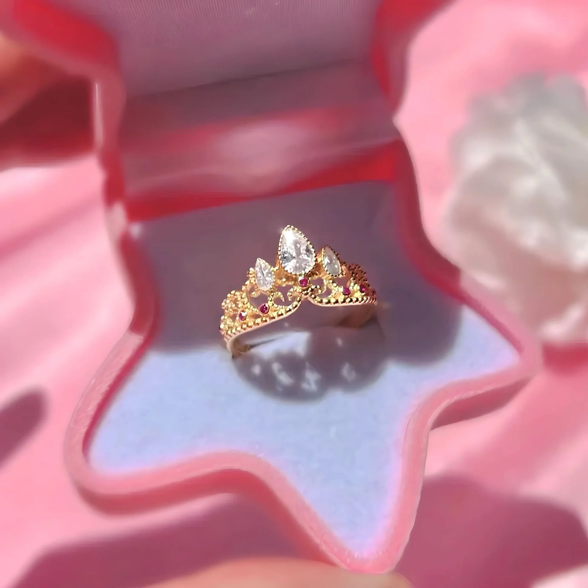 ''Rapunzel'' Crown ring
