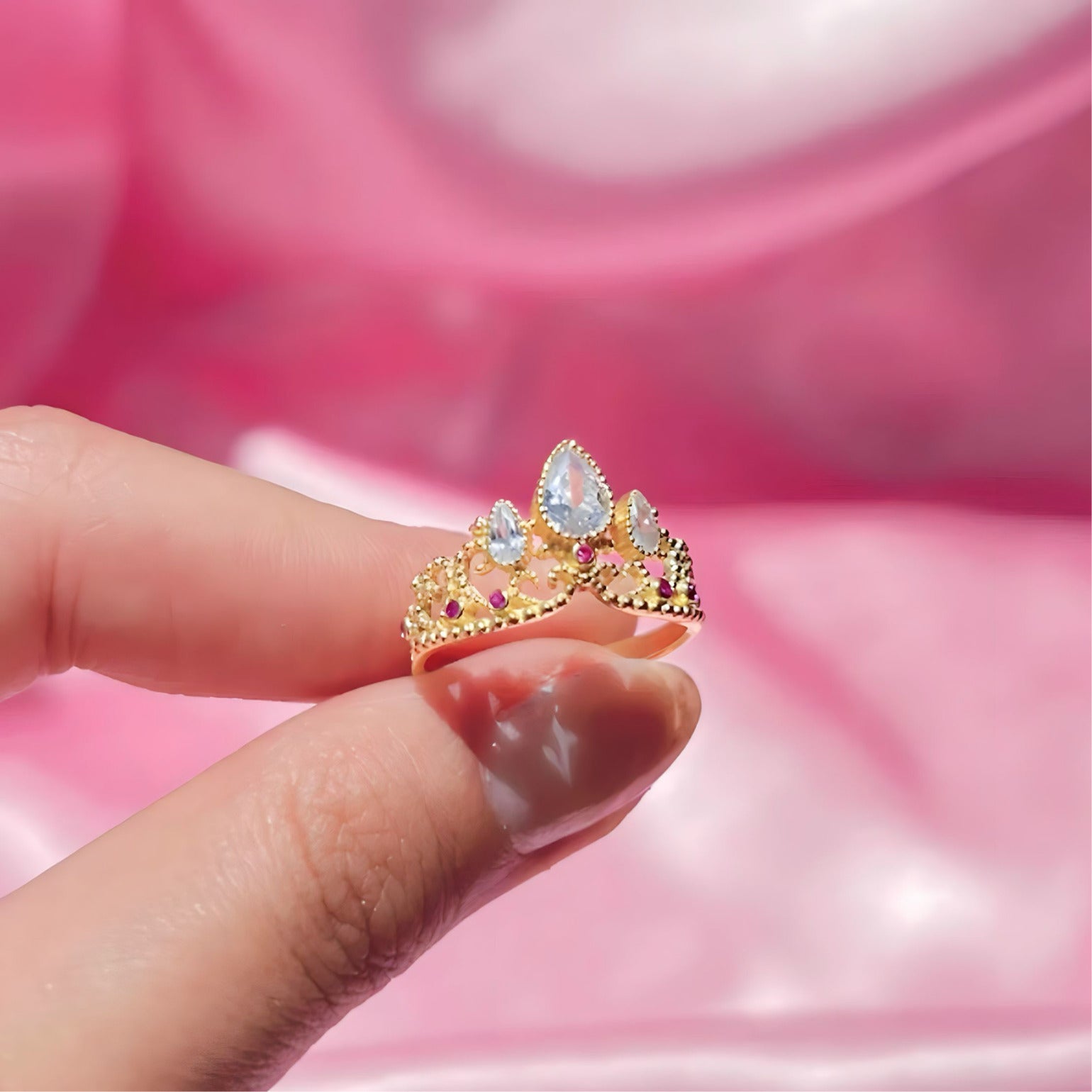 ''Rapunzel'' Crown ring